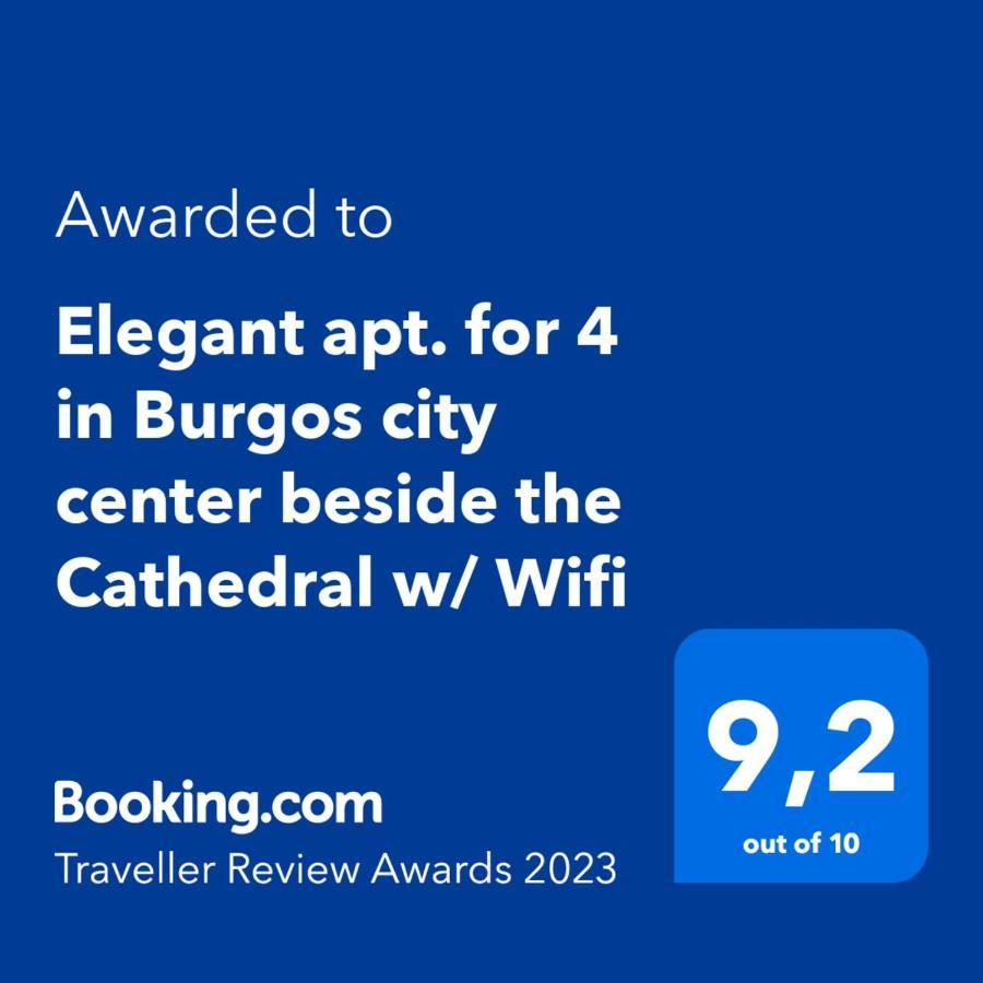 La Catedral Vut - Apt Para 4 Con Wifi En El Centro De Burgo Kültér fotó